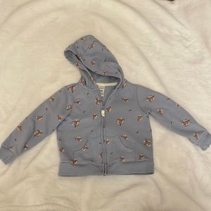 Carter’s Blue floral jacket and pant set